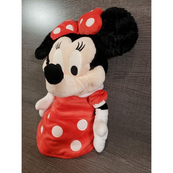 NWT Disney Parks Minnie Mouse Puppet 15 Inches Tall - Picture 3 of 10